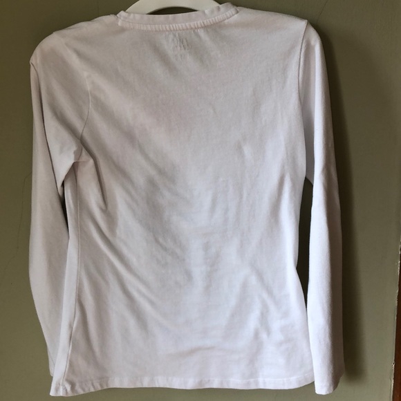 Super cute kitty Christmas T-shirt L 10/12 - Picture 4 of 4